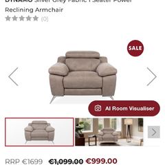 Recliner armchair