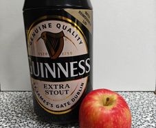 Large Guinness Extra Stout beer money savings  tin