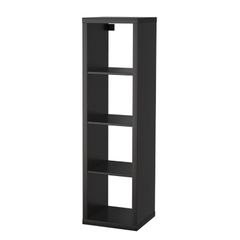 KALLAX, IKEA shelving unit, black
