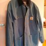 Carhartt Michigan Chore Coat _ Prussian Blue - Size M ( fits like an L ) Image 4