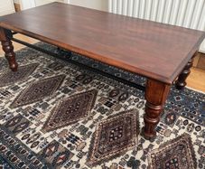 Mahogany coffee table