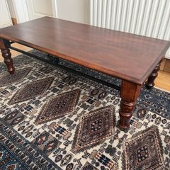 Mahogany coffee table