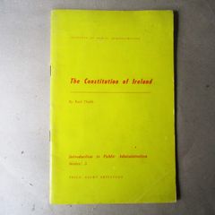 1963, The Constitution Of Ireland