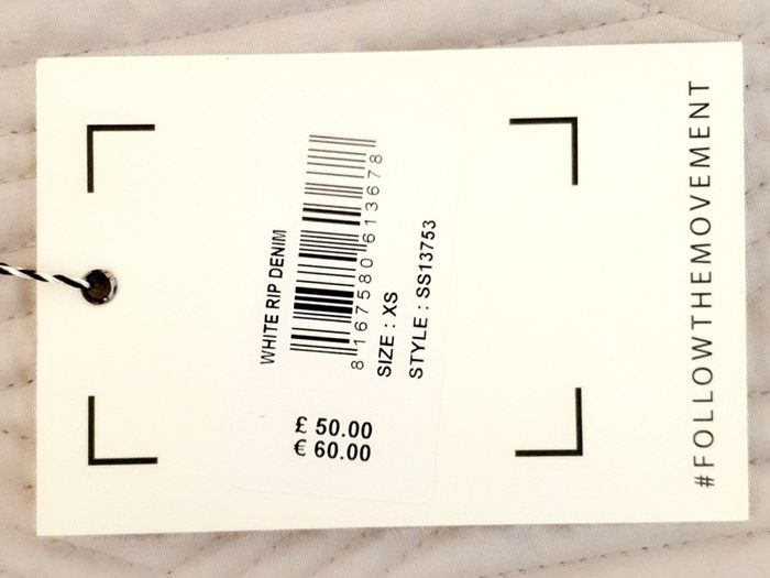 White Siksilk Jeans