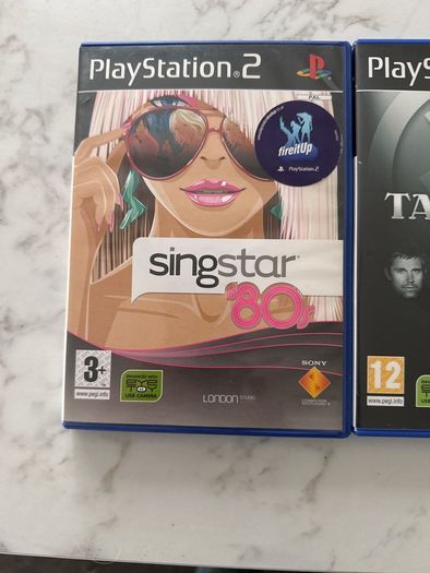 playstation 2 sing star (x3)