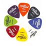 Guitar Picks 50Pcs Mixed ABS Premium Plastic Guitar Picks for Acoustic Electric Guitars Bass Or Ukulele Image 2