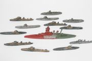 1930s lead waterline ships