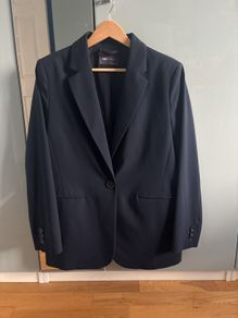 Women's Navy M & S Blazer