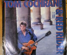 Tom Cochrane and Red Rider Big League 7 inch Vinyl Single Capitol B 73068 1988