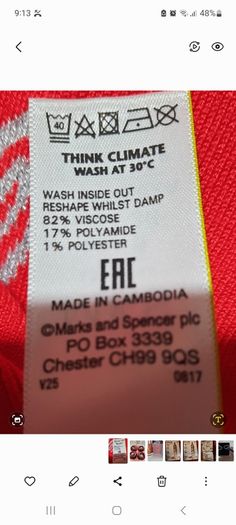 brand new M&S  red jumper size UK 8