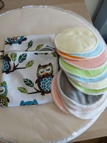 Reusable breast pads