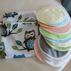 Reusable breast pads