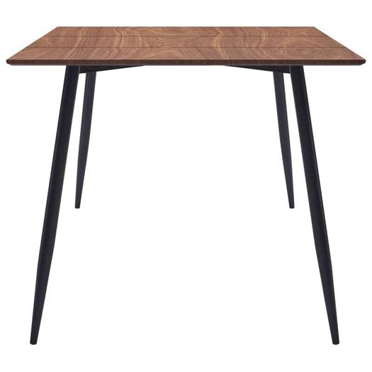 Dining Table Brown 200x100x75 cm MDF