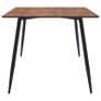 Dining Table Brown 180x90x75 cm MDF Image 3