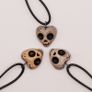 Handmade Mini Heart Skull Necklace Image 4