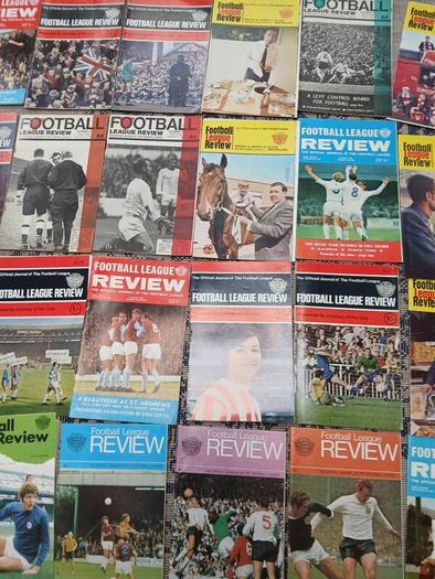 English "Football league Review" programmes 70s