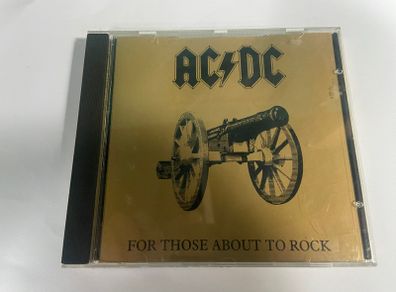 AC/DC For Those About To Rock CD
