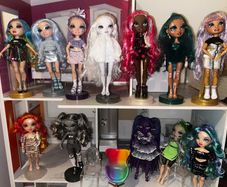 Rainbow high doll collection & house