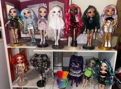 Rainbow high doll collection & house