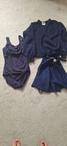 RAD navy ballet outfit 10 - 12 yrs