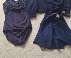 RAD navy ballet outfit 10 - 12 yrs