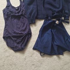 RAD navy ballet outfit 10 - 12 yrs