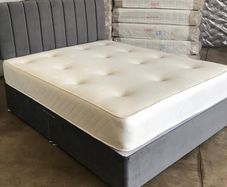 New 4ft6 bed,base and headboard!