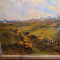 Original Henry William Moss painting - Howth Head 1933