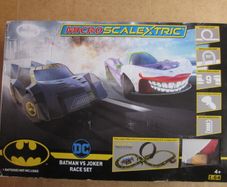 Micro Scalextric Batman Vs Joker Race Set