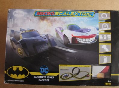 Micro Scalextric Batman Vs Joker Race Set