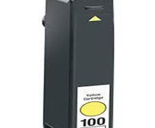 Lexmark 100XL Yellow Ink - Compatible Printer Cartridge