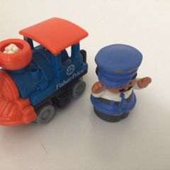Fisher Price Small Train platform Gaurd figure