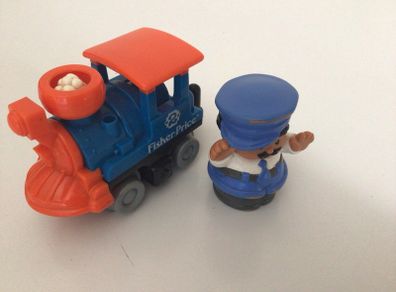Fisher Price Small Train platform Gaurd figure
