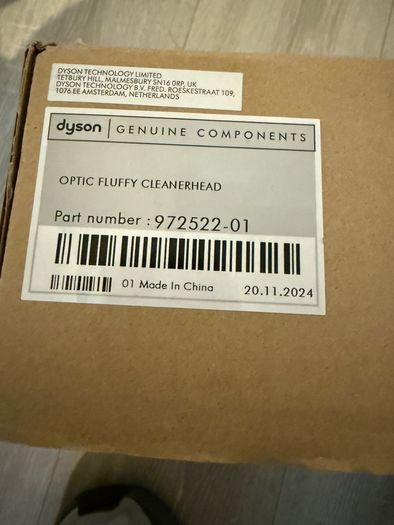Dyson Optic fluffy cleaner head