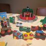 200-piece BRIO wooden train track and trains set Image 5