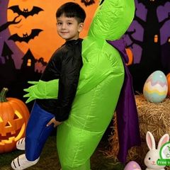 Inflatable alien costume 120-140cm