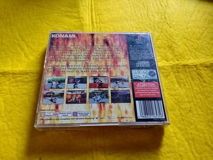Kensei Sacred Fist PlayStation 1 Ps1 PlayStation 2 ps2 games Original