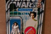 Star Wars Princess Leia Organa 3.75 " Scale From The New Retro Collection New &amp; Unopened (Unpunctured)