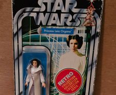 Star Wars Princess Leia Organa 3.75 " Scale From The New Retro Collection New & Unopened (Unpunctured)