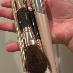 Makeup brushes including Fenty