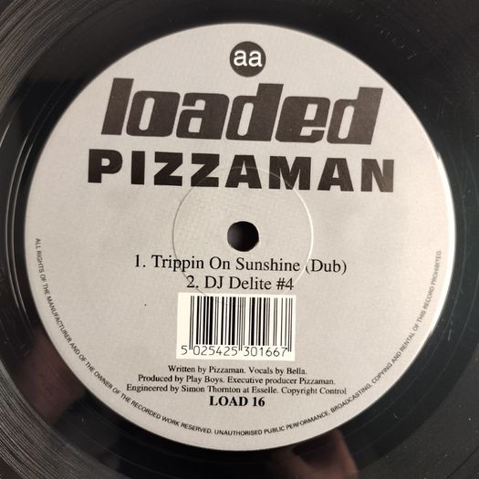 Pizzaman - Trippin' On Sunshine - Loaded Records - QUALITY Organ HOUSE Fatboy SLIM Banger!