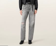 Allsaints Women jeans grey size 10