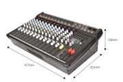 Compact Power Mixer CSP-714 powered mixer 700W
