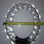SALE!  Large Oval CRYSTAL Picture / Photo Frame Image 7