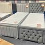 Double & King Size Bed Frame With Mattress Opt Image 5