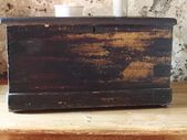 Small Antique Wooden Trunk