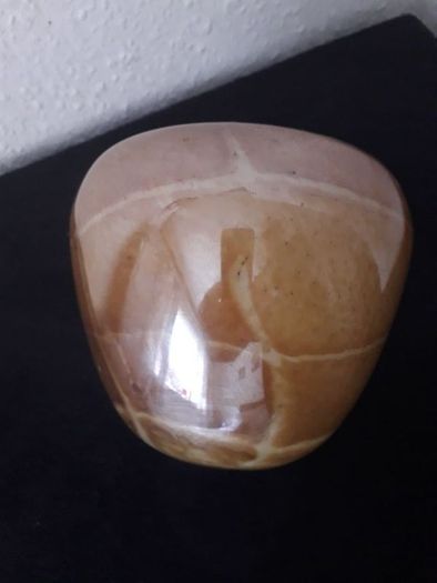 Paper Weight/Amber Glass .. Nice Gift ..  Price Drop