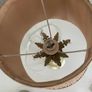 Two table lamps gold beige Image 4