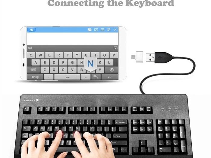 USB Type C to USB OTG Dongle Adapter