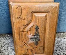 Walnut Kitchen cabinet doors variety of sizes
